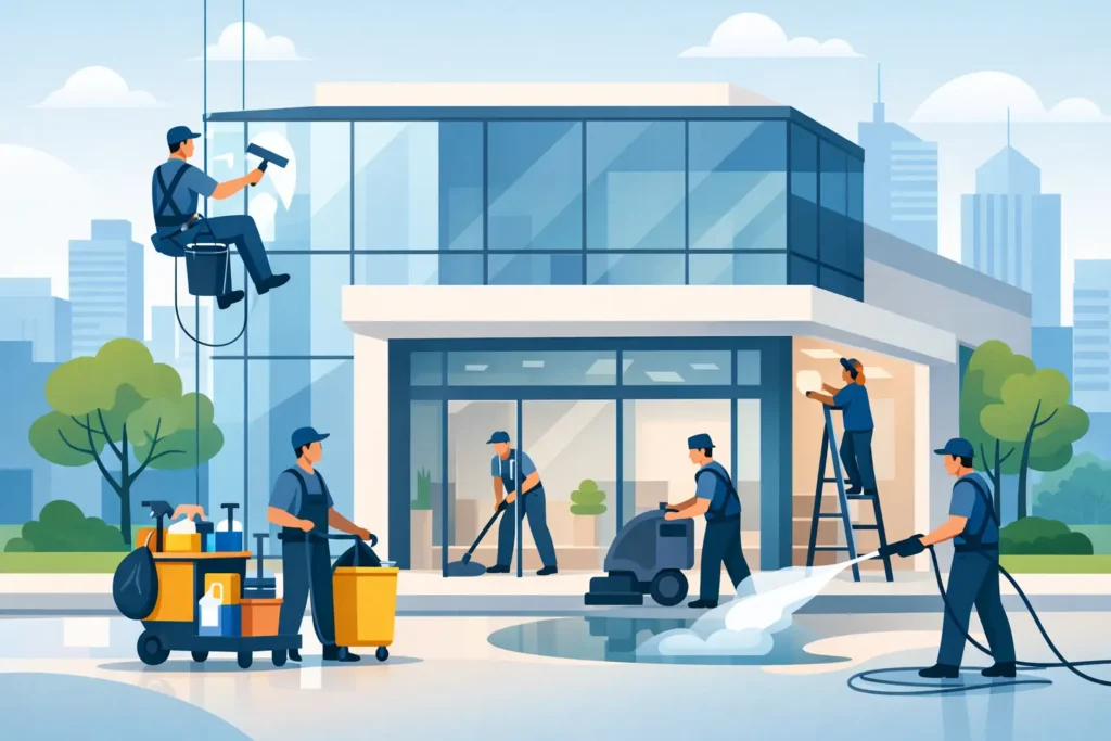 How Much Does It Cost to Clean a Commercial Building?