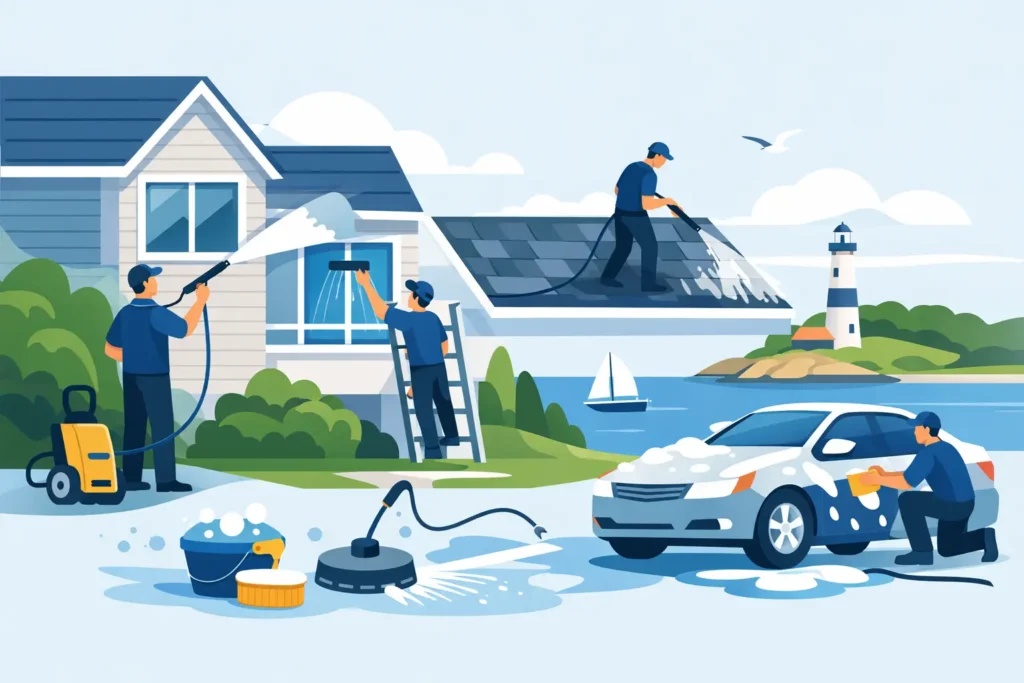 What Is Exterior Cleaning? A Clear Long Island Guide