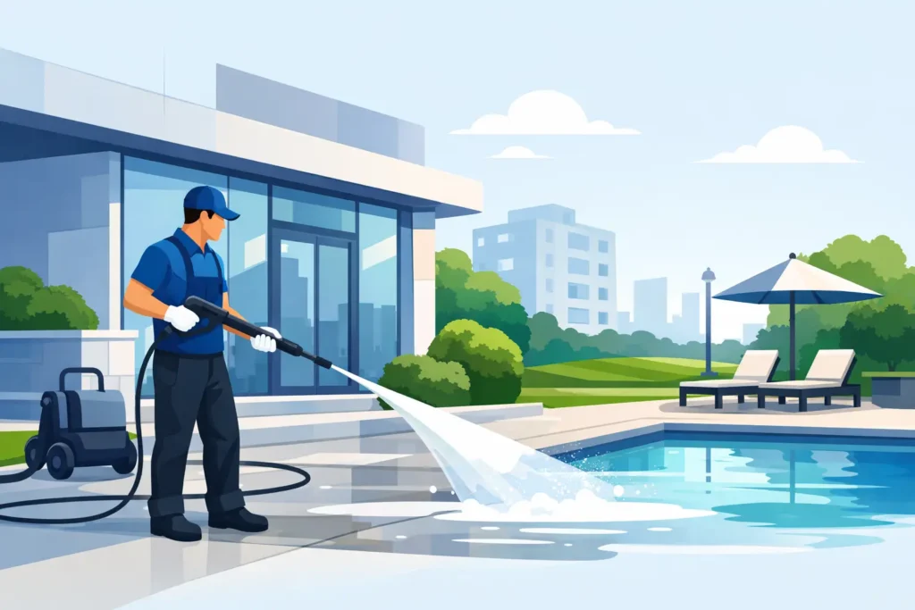 Property Manager Pressure Washing That Keeps Sites Ready