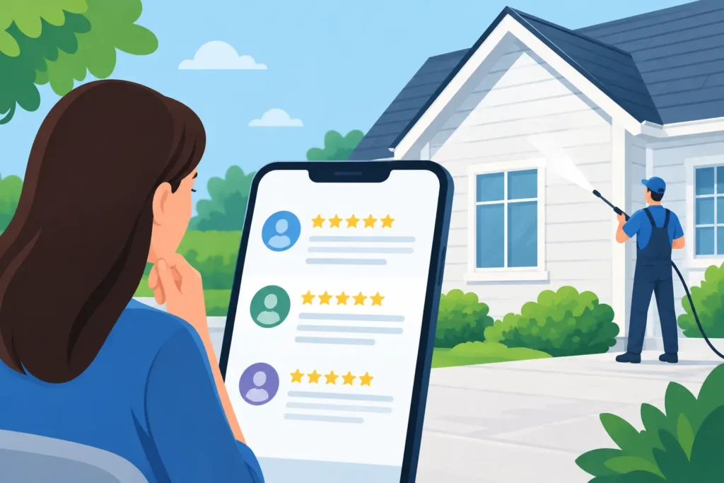 House Washing Customer Reviews: What to Look For