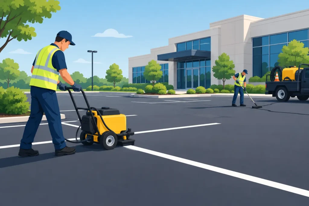 Parking Lot Maintenance That Protects Your Property