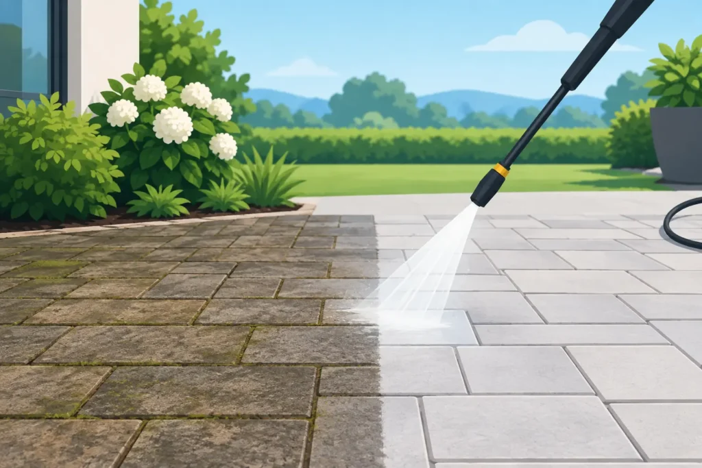 Paver Cleaning That Restores Your Outdoor Space